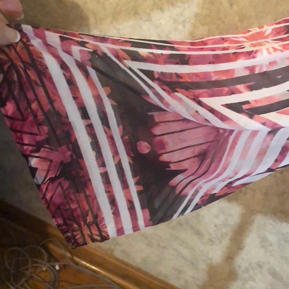 Style & co. Long Sleeve Sparkling Floral Top - Picture 5 of 8